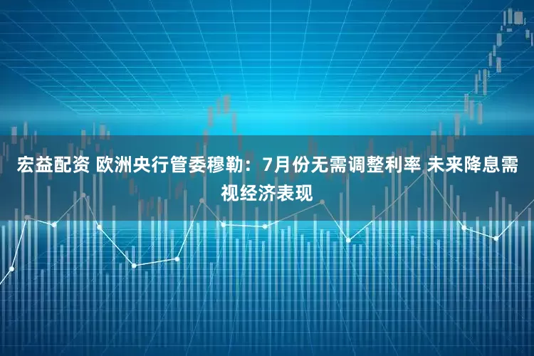宏益配资 欧洲央行管委穆勒：7月份无需调整利率 未来降息需视经济表现